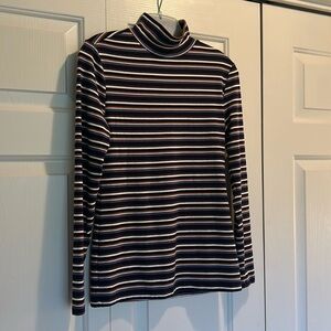 Striped Turtleneck